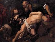 ORRENTE, Pedro The Sacrifice of Isaac oil painting artist